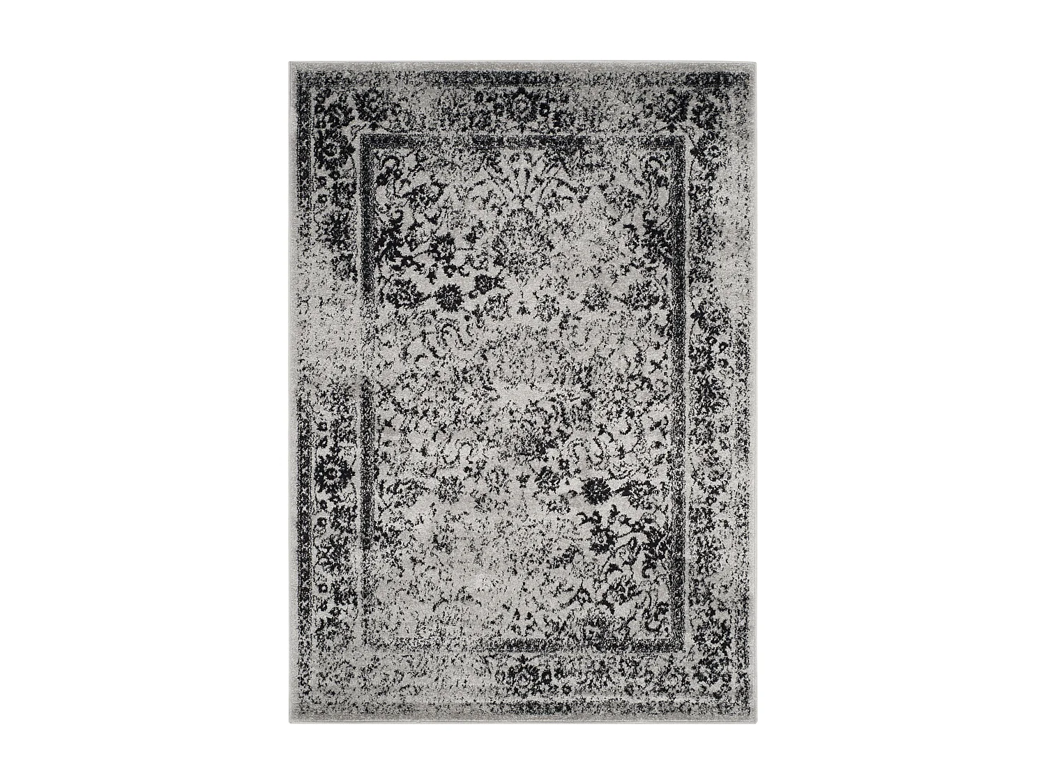 Tapis Gris/Noir 122 X 183 cm - Lucinda