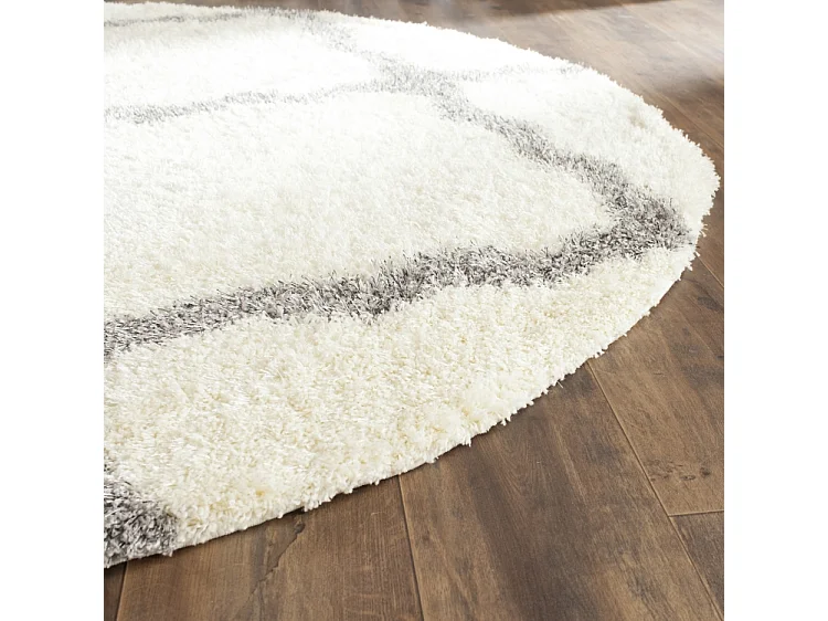 Tapis Neutre/Gris 122 X 122 cm - Norah