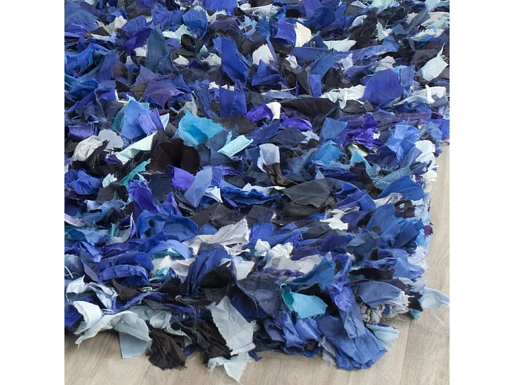 Tapis Bleu/Multicolore 183 X 183 cm - Penelope