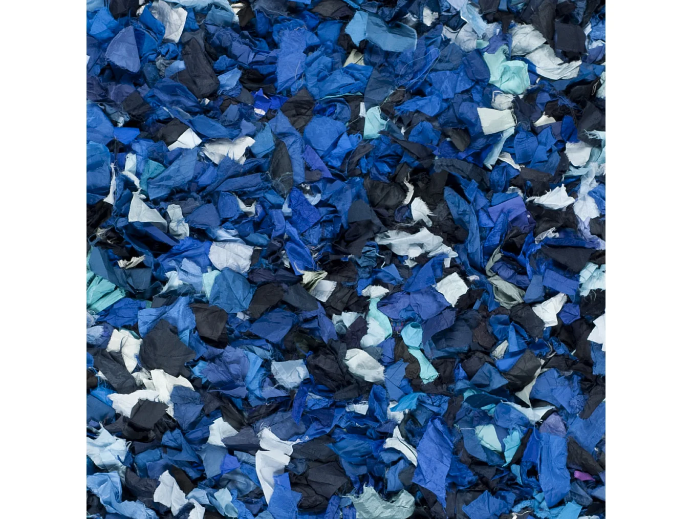 Tapis Bleu/Multicolore 183 X 183 cm - Penelope