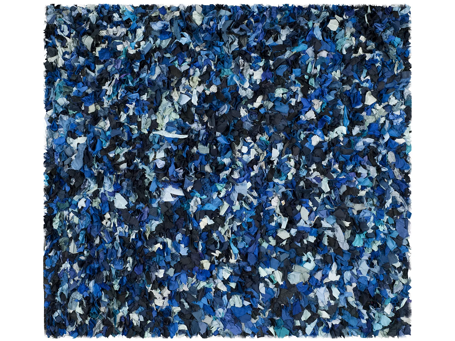 Tapis Bleu/Multicolore 183 X 183 cm - Penelope