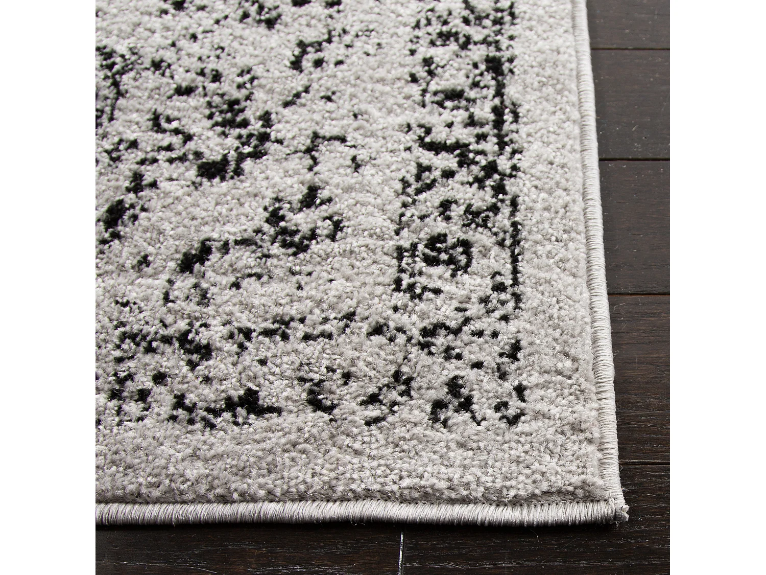 Tapis Gris/Noir 235 x 305 cm - Lucinda