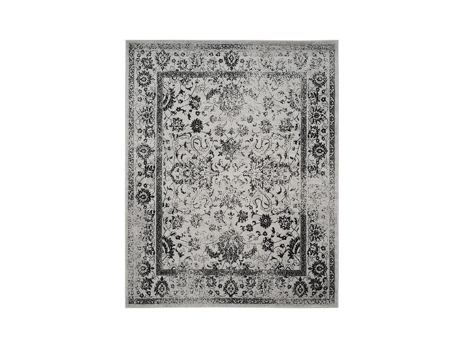 Tapis Gris/Noir 244 X 305 cm - Lucinda