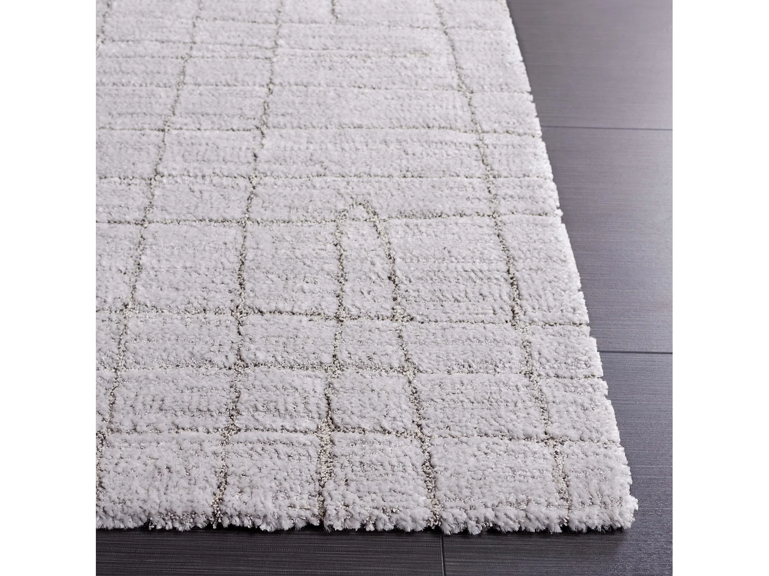 Tapis Gris clair/Gris 160 X 229 cm - Cove