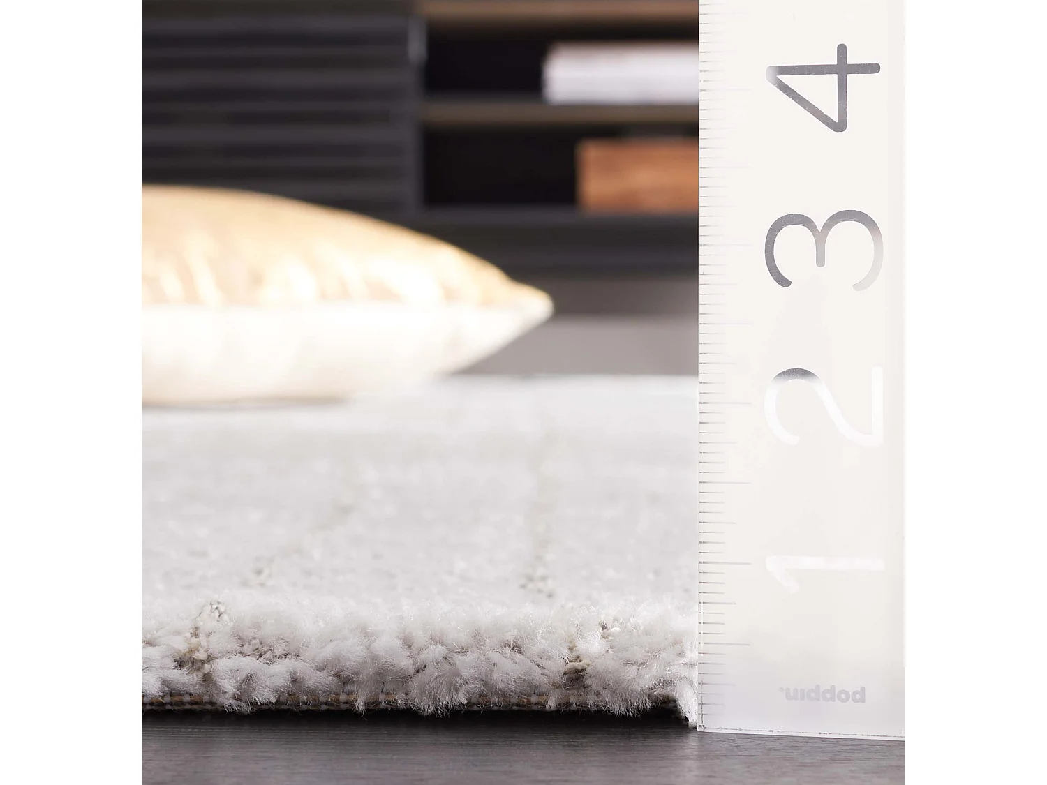 Tapis Gris clair/Gris 160 X 229 cm - Cove