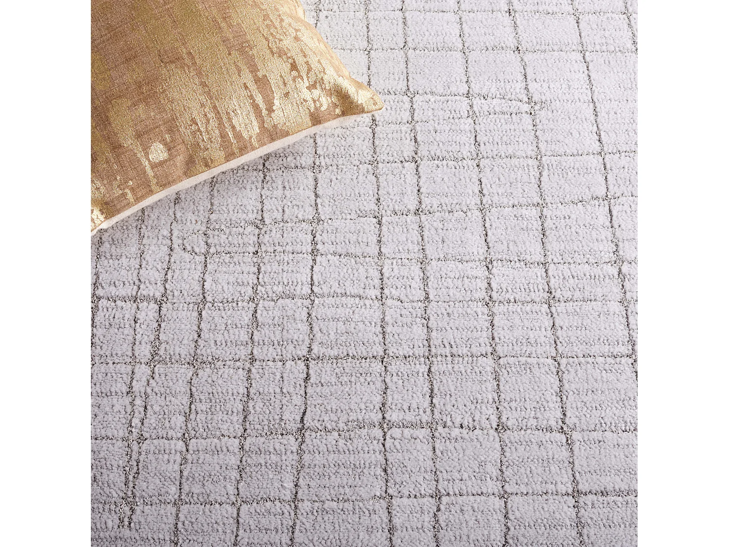 Tapis Gris clair/Gris 160 X 229 cm - Cove
