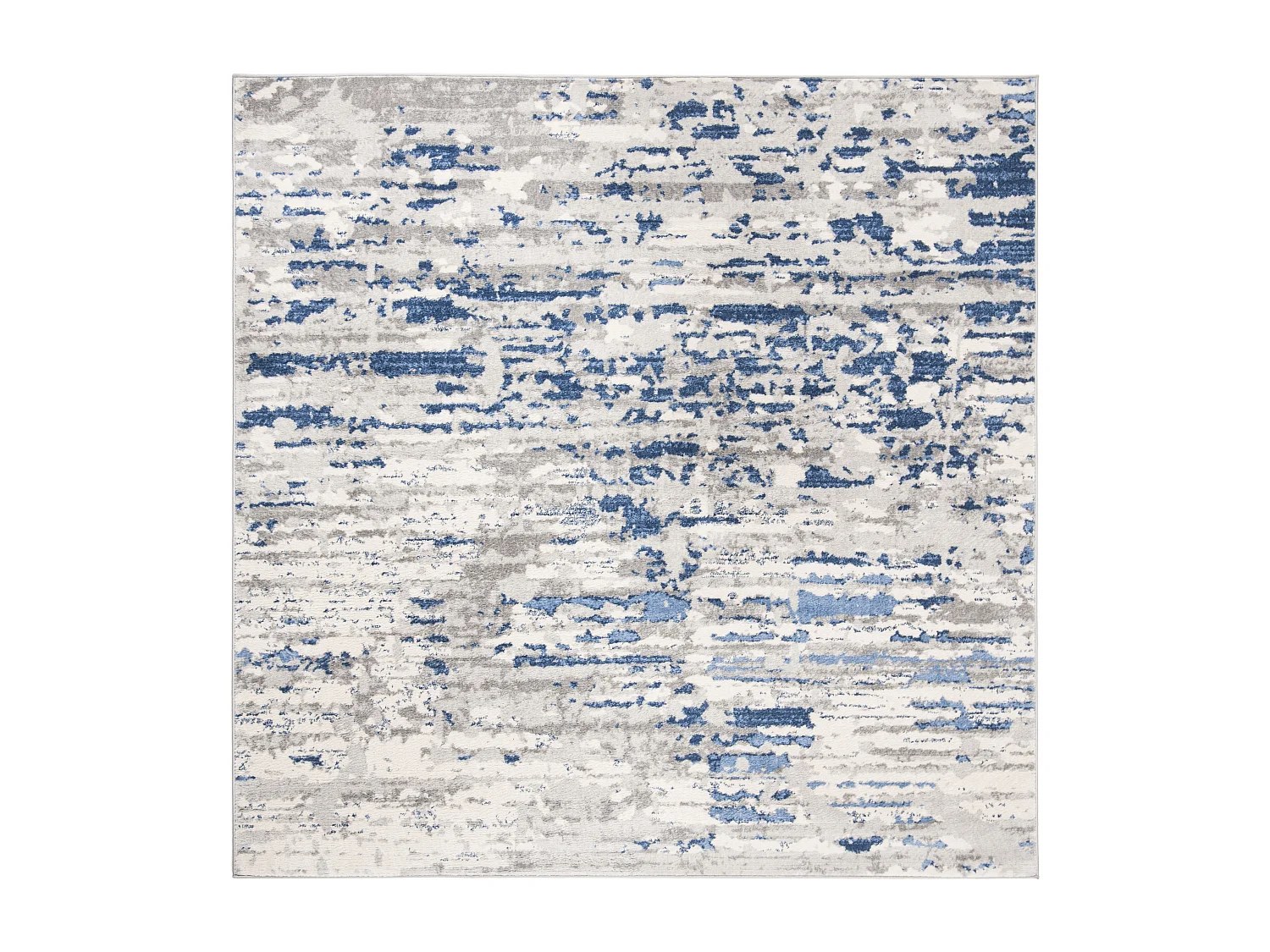Tapis Neutre/Bleu 201 X 201 cm - Jassi