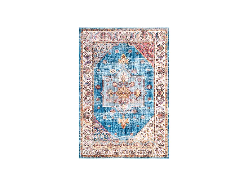 Tapis Bleu/Neutre 122 X 183 cm - Taavi