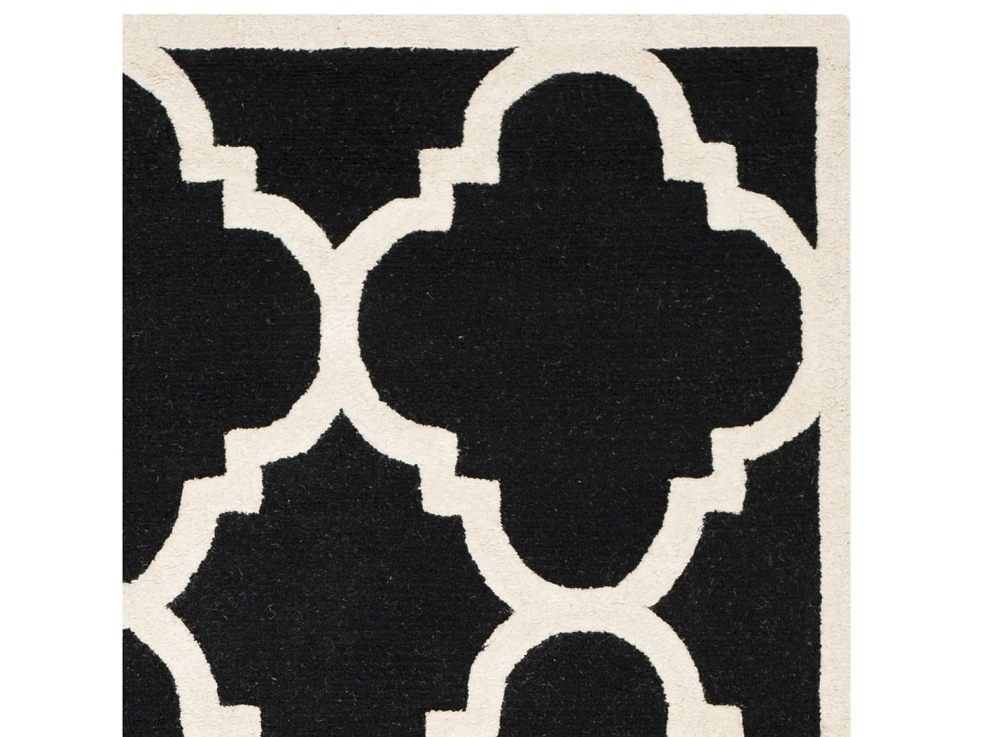 Tapis Noir/Neutre 152 X 244 cm - Lenora