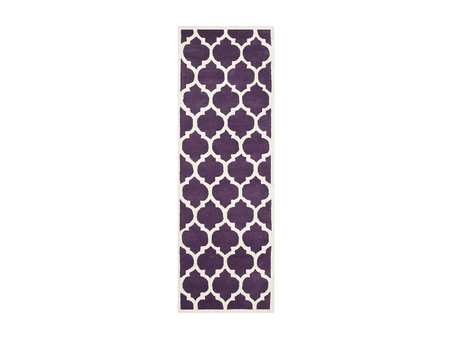 Tapis Violet/Ivoire 69 X 213 cm - Camilla