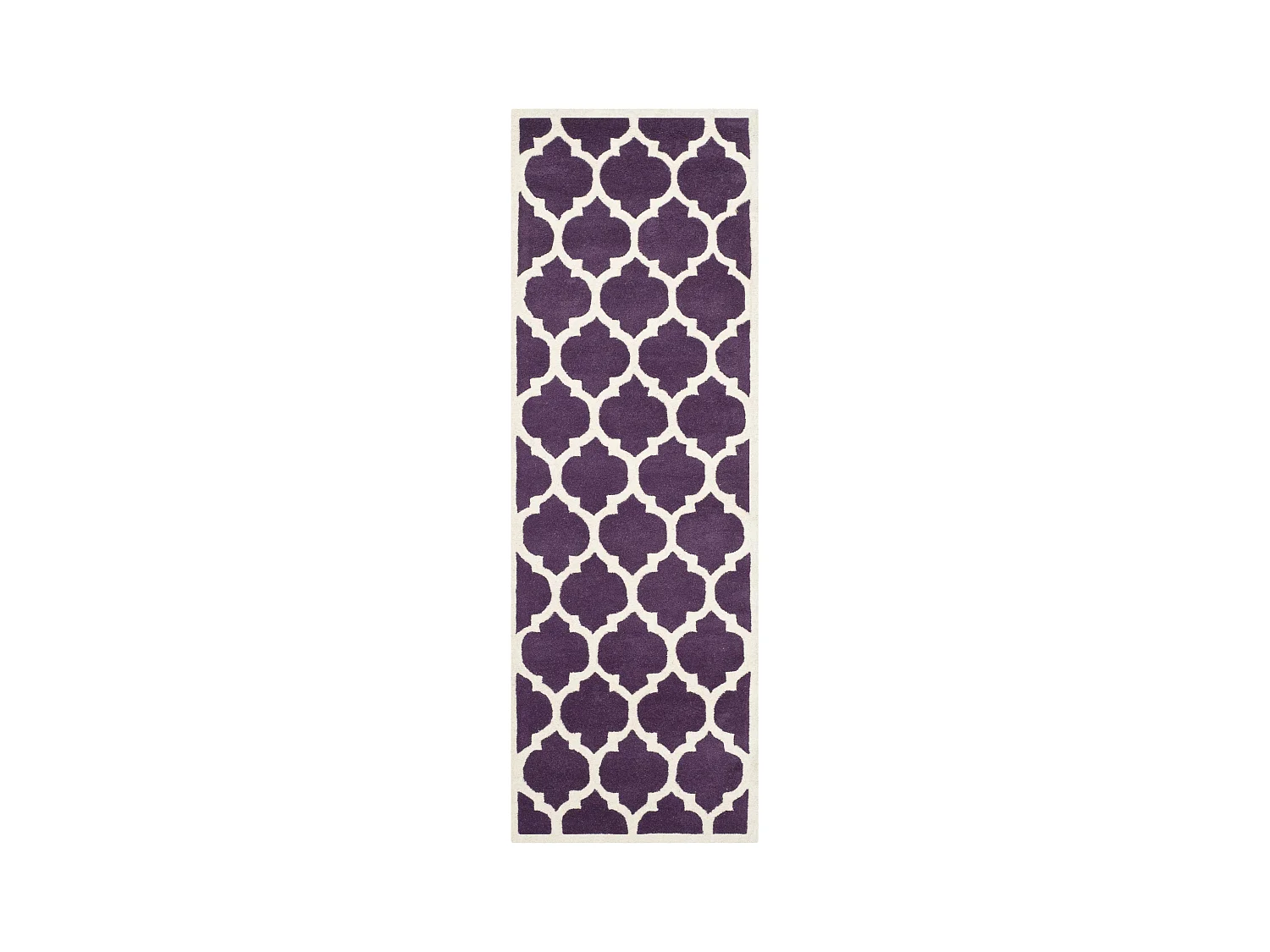 Tapis Violet/Ivoire 69 X 213 cm - Camilla