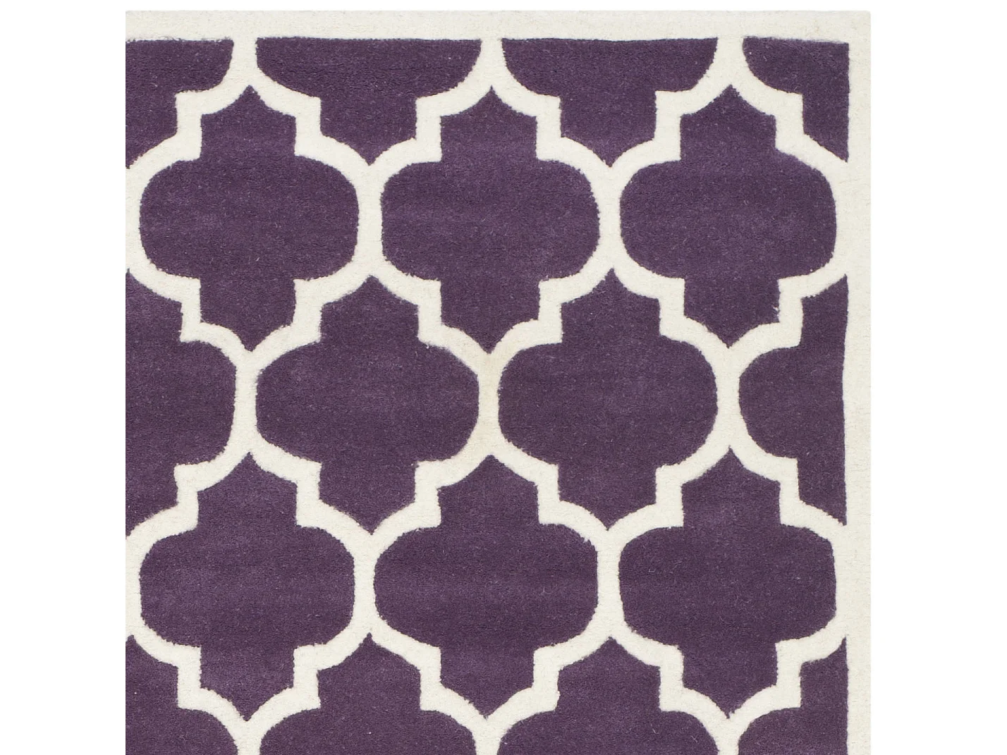 Tapis Violet/Ivoire 69 X 213 cm - Camilla