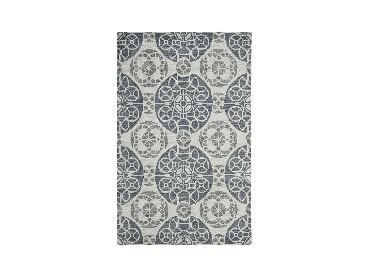 Tapis Gris/Bleu 152 X 244 cm - Mali