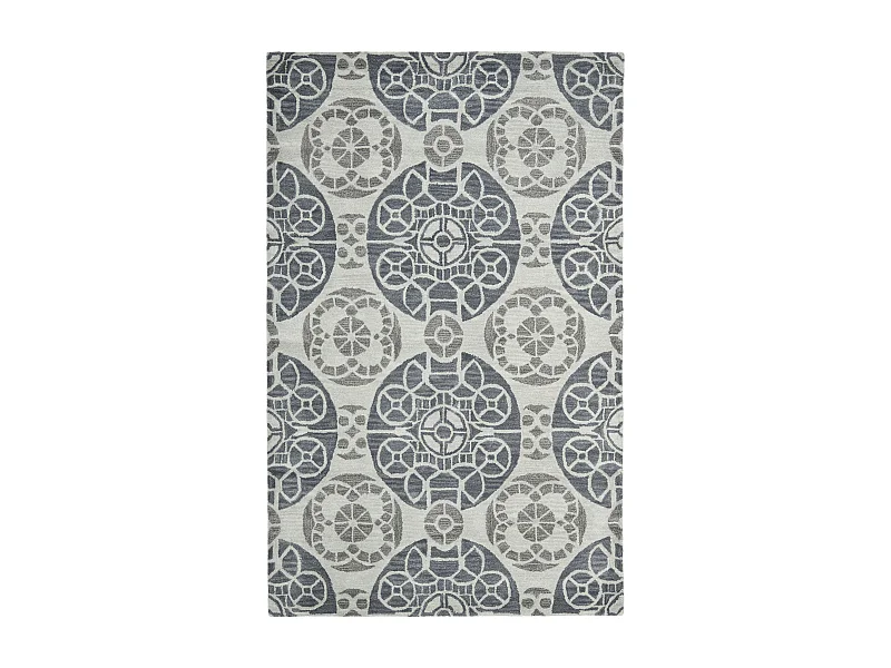 Tapis Gris/Bleu 152 X 244 cm - Mali