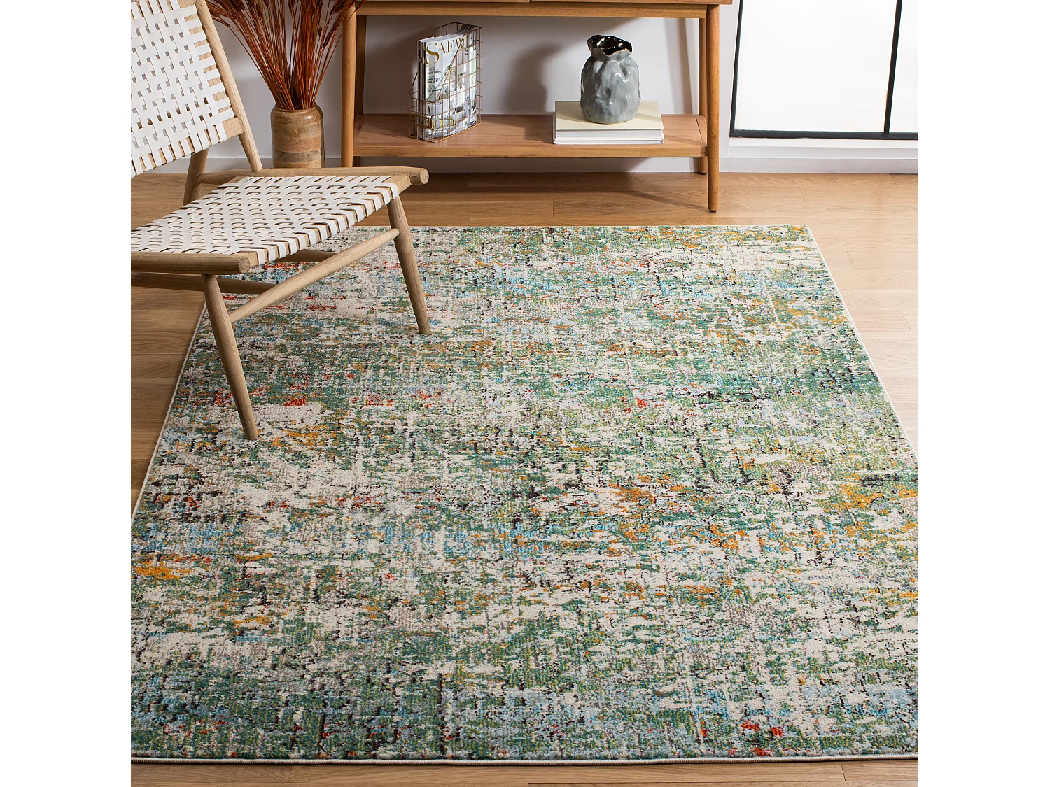 Tapis Vert/Turquoise 160 X 229 cm - Manjor
