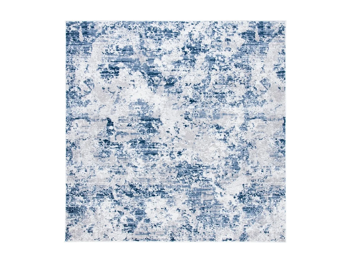 Tapis Marine/Gris 91 X 91 cm - Rhiannon