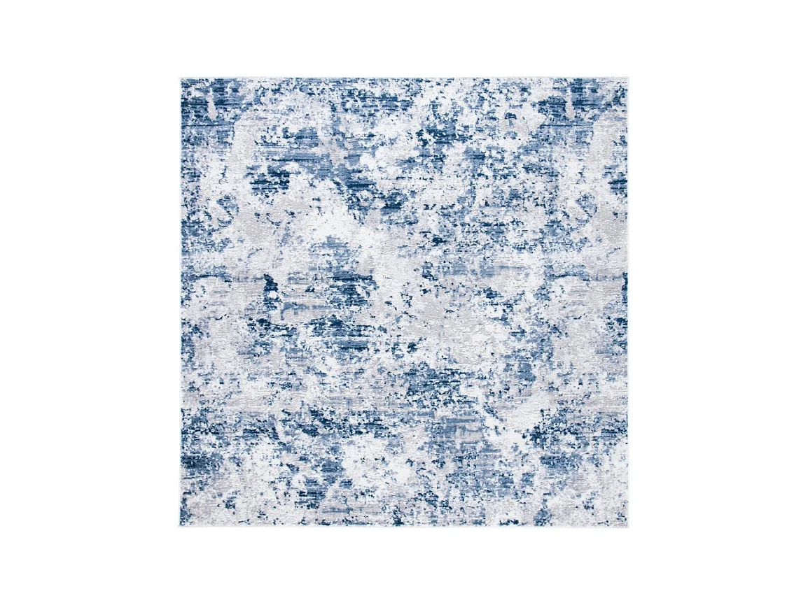 Tapis Marine/Gris 91 X 91 cm - Rhiannon