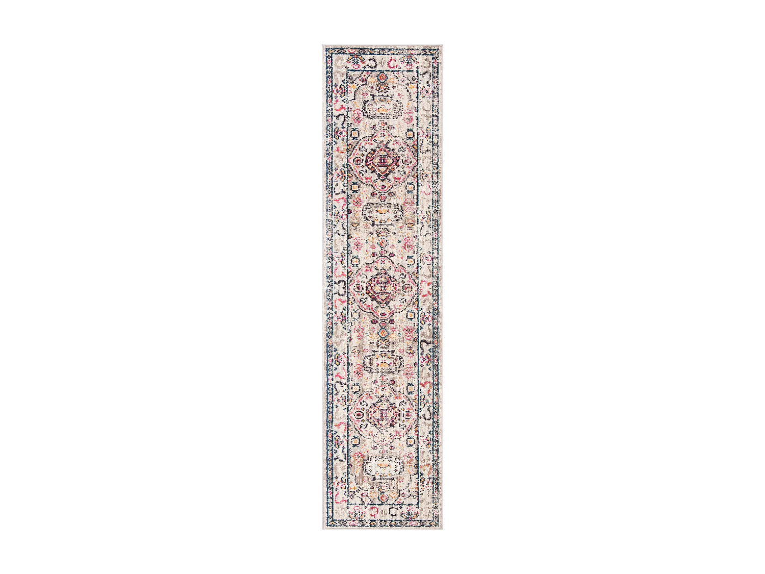 Tapis Gris/Bleu 61 X 244 cm - Mariah