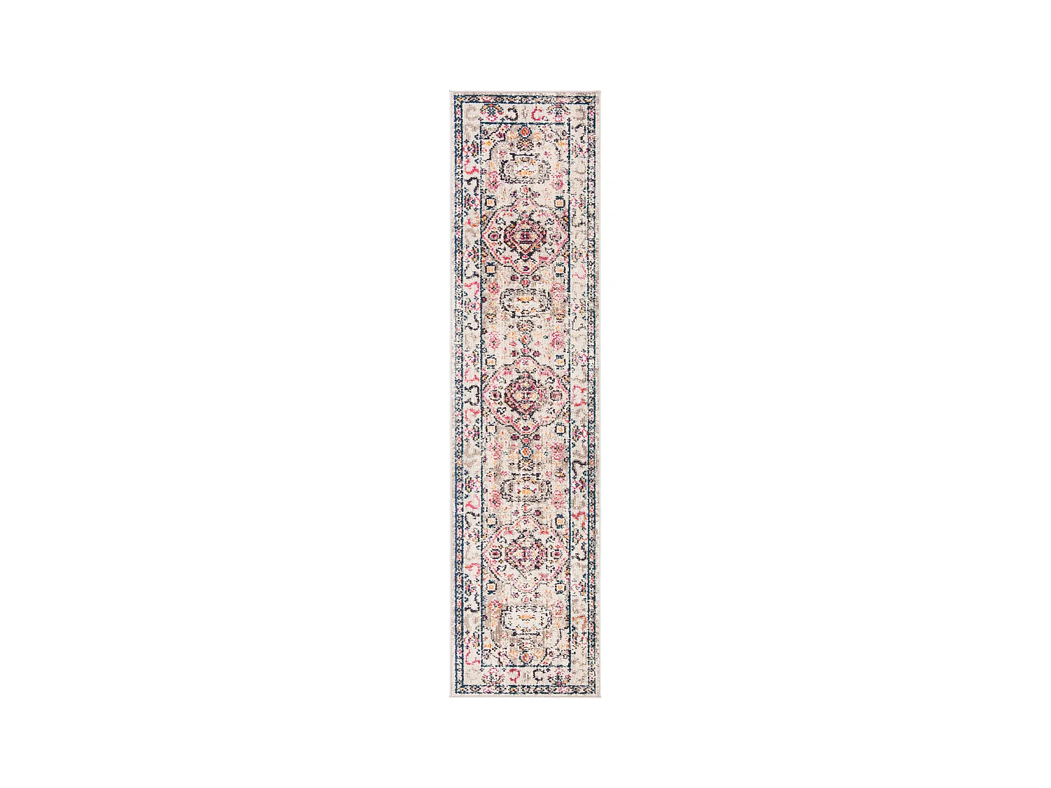 Tapis Gris/Bleu 61 X 244 cm - Mariah