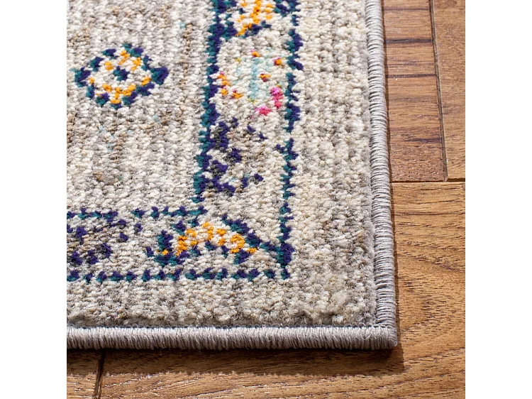 Tapis Gris/Bleu 61 X 244 cm - Mariah
