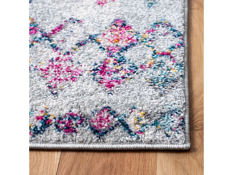 Tapis Gris/Violet 91 X 152 cm - Skylar