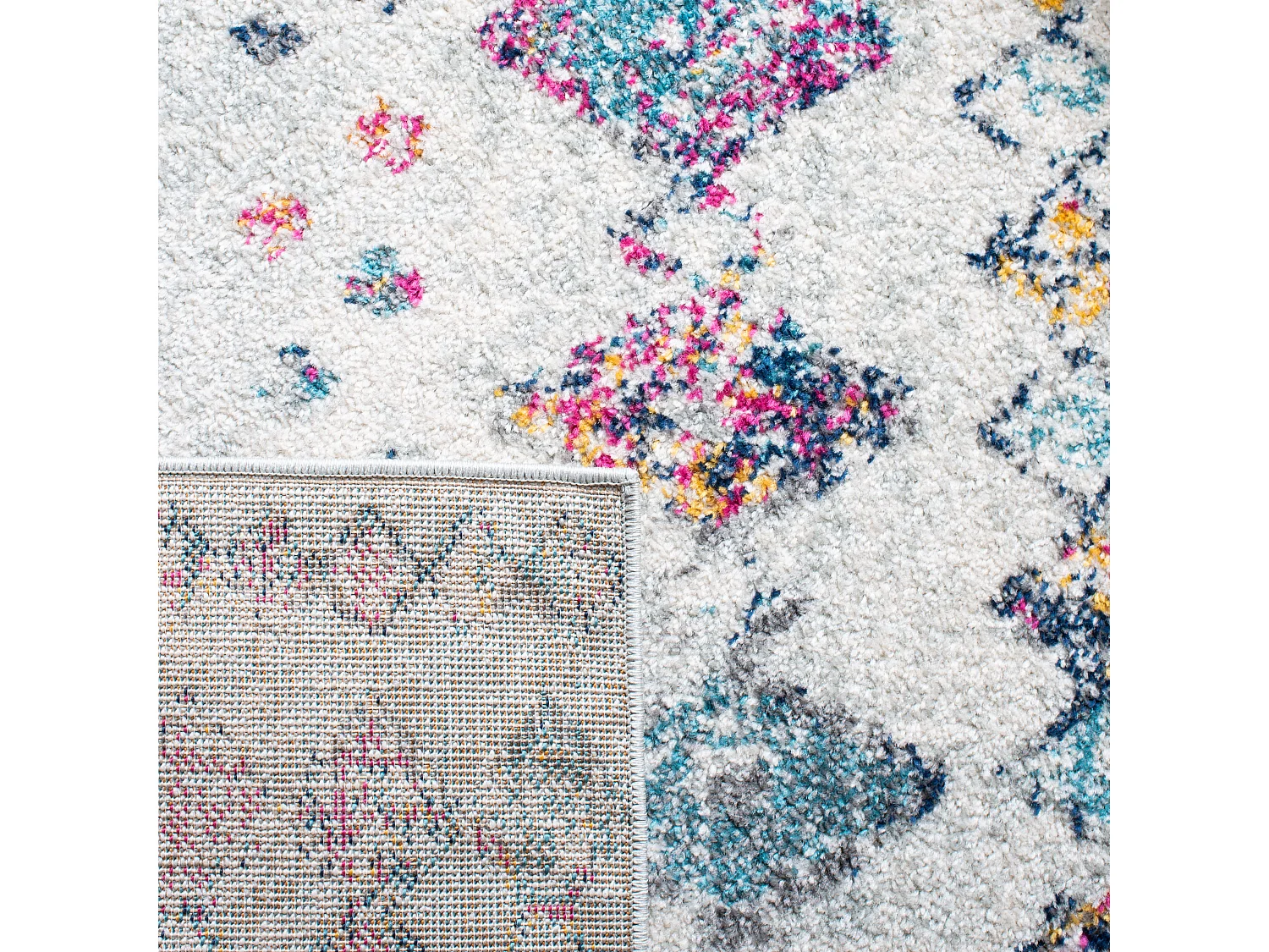 Tapis Gris/Violet 91 X 152 cm - Skylar