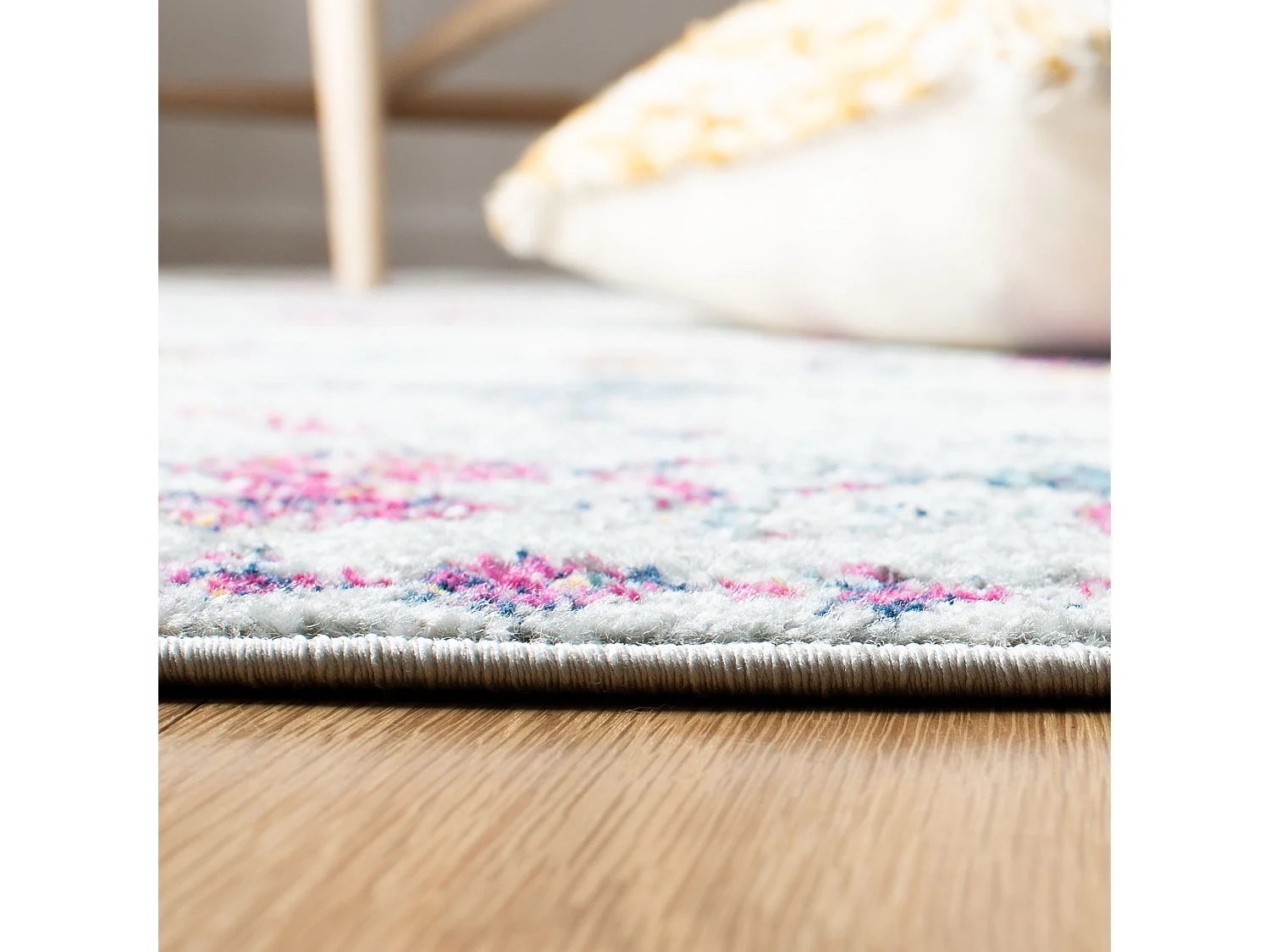 Tapis Gris/Violet 91 X 152 cm - Skylar