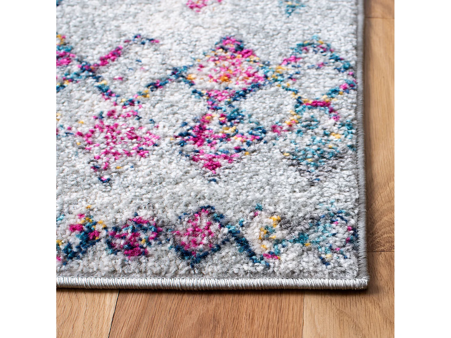 Tapis Gris/Violet 91 X 152 cm - Skylar