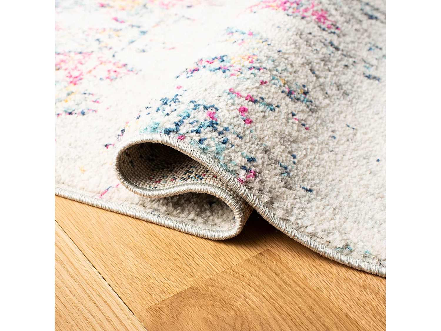 Tapis Gris/Violet 91 X 152 cm - Skylar