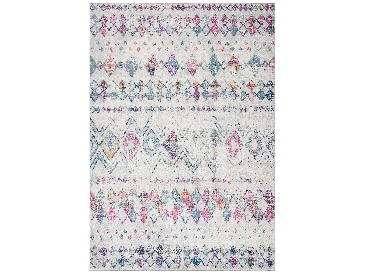 Tapis Gris/Violet 91 X 152 cm - Skylar