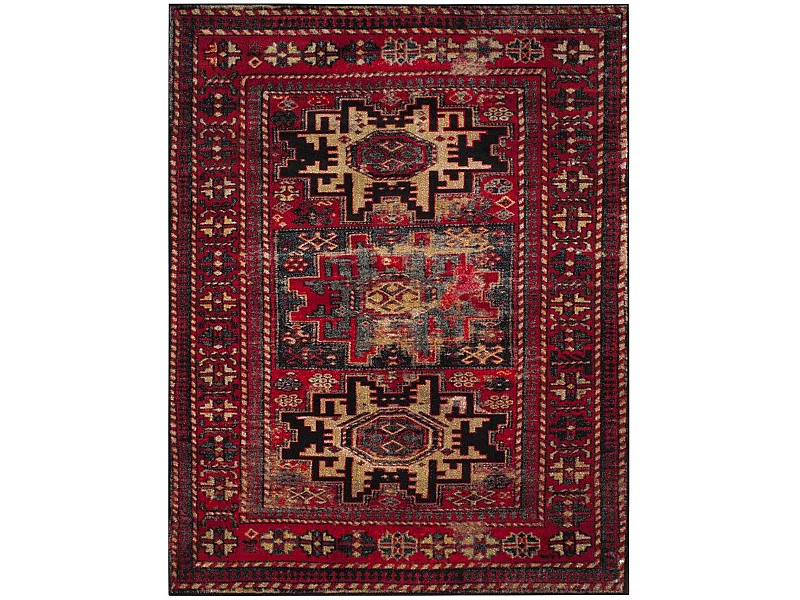 Tapis Rouge/Multicolore 244 X 305 cm - Waverly