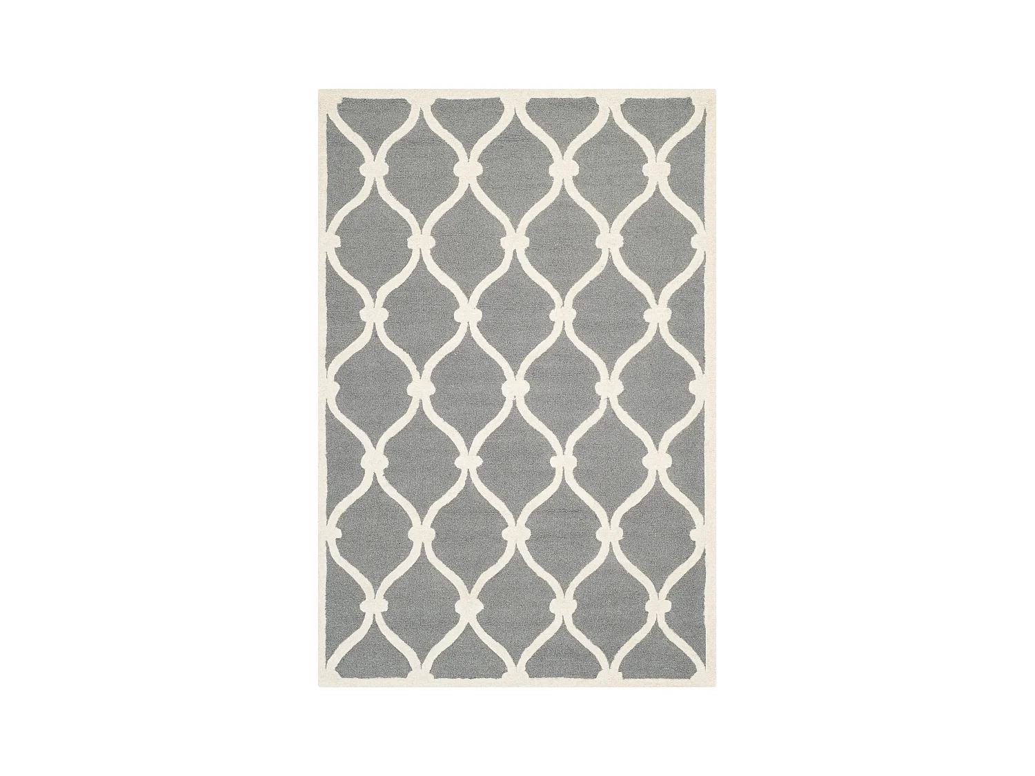 Tapis Gris/Neutre 152 X 244 cm - Hugo