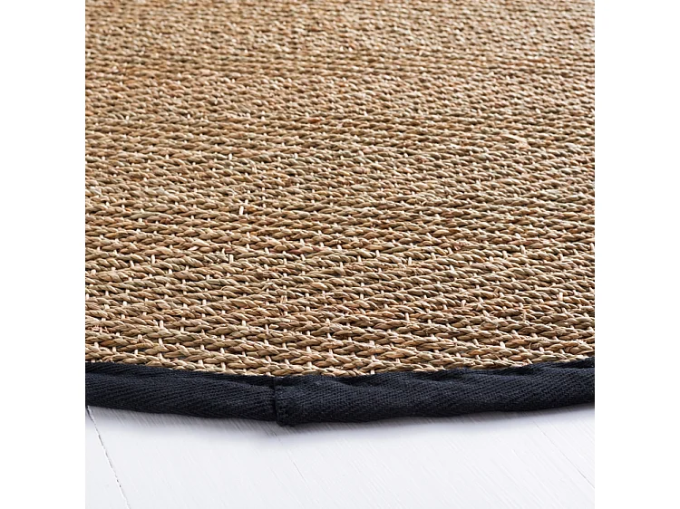 Tapis Naturel/Noir 183 X 183 cm - Winifred