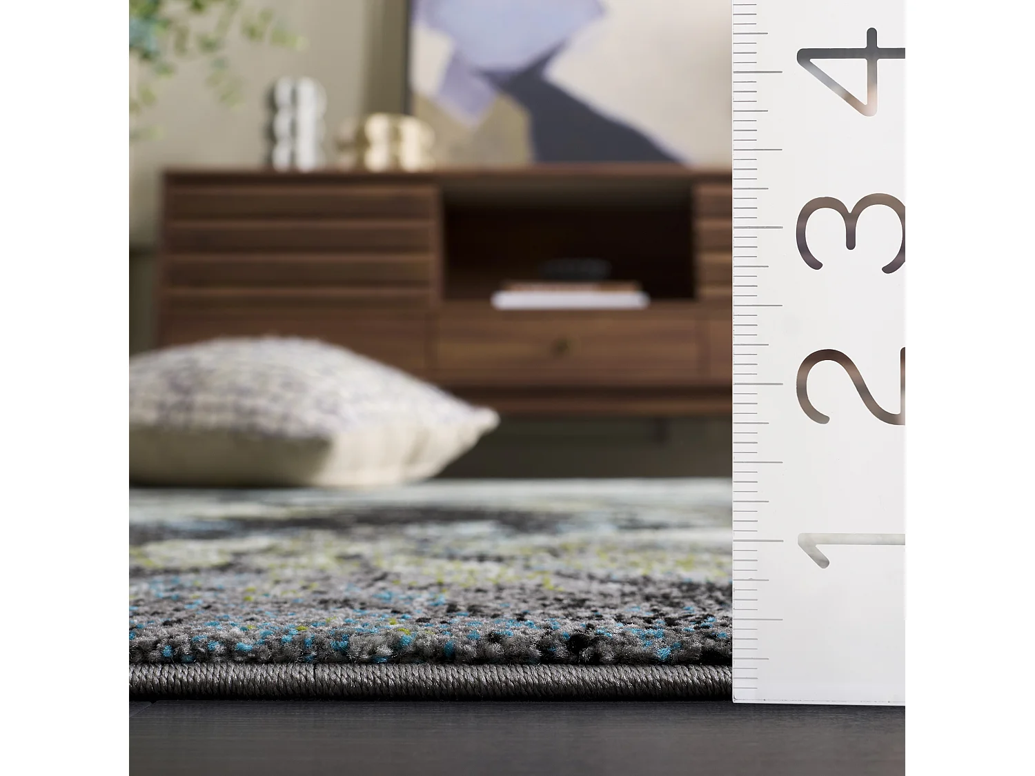 Tapis Bleu/Multicolore 122 X 183 cm - Camila