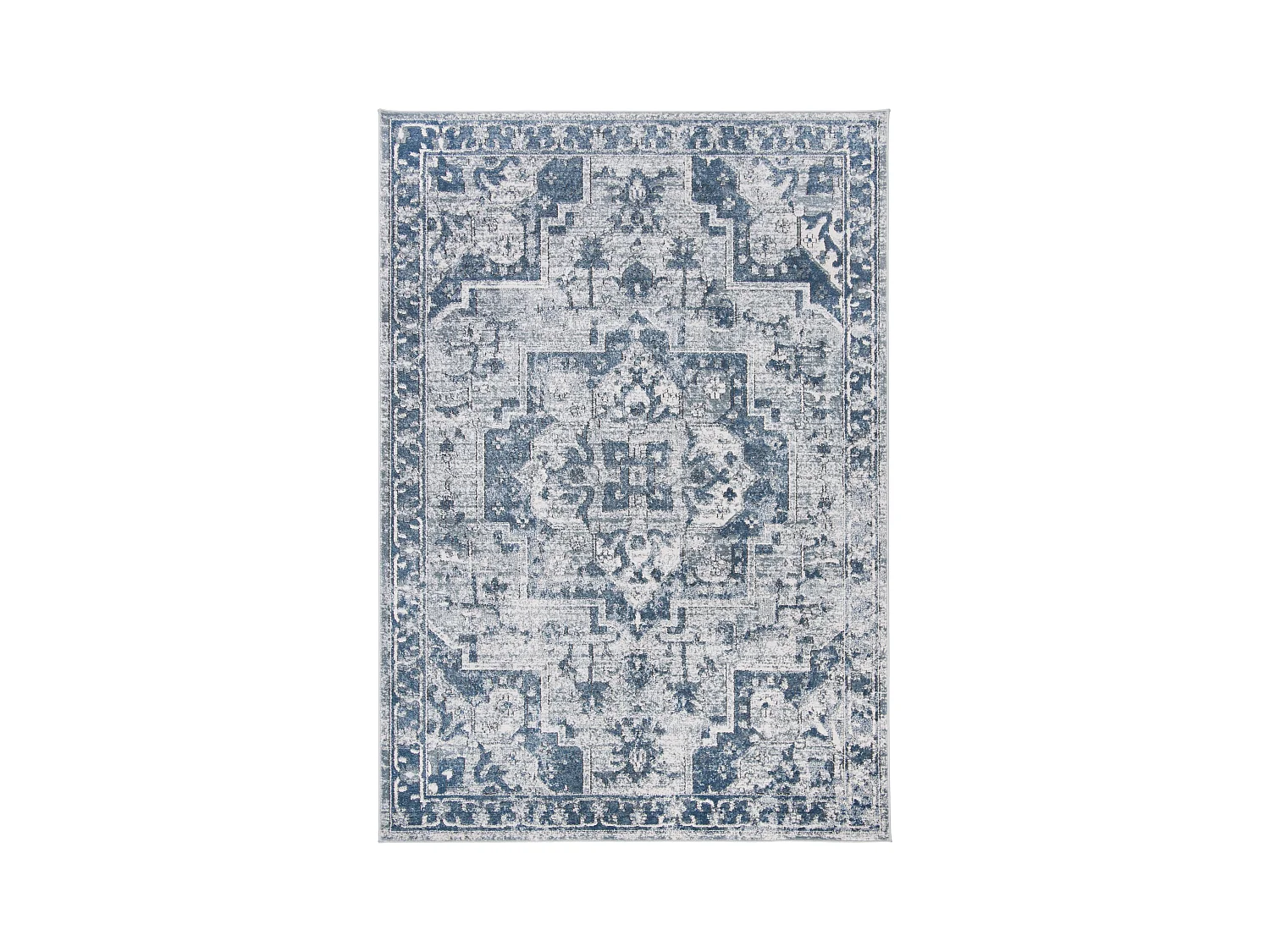 Tapis Bleu Marine/Neutre 122 X 183 cm - Raegan