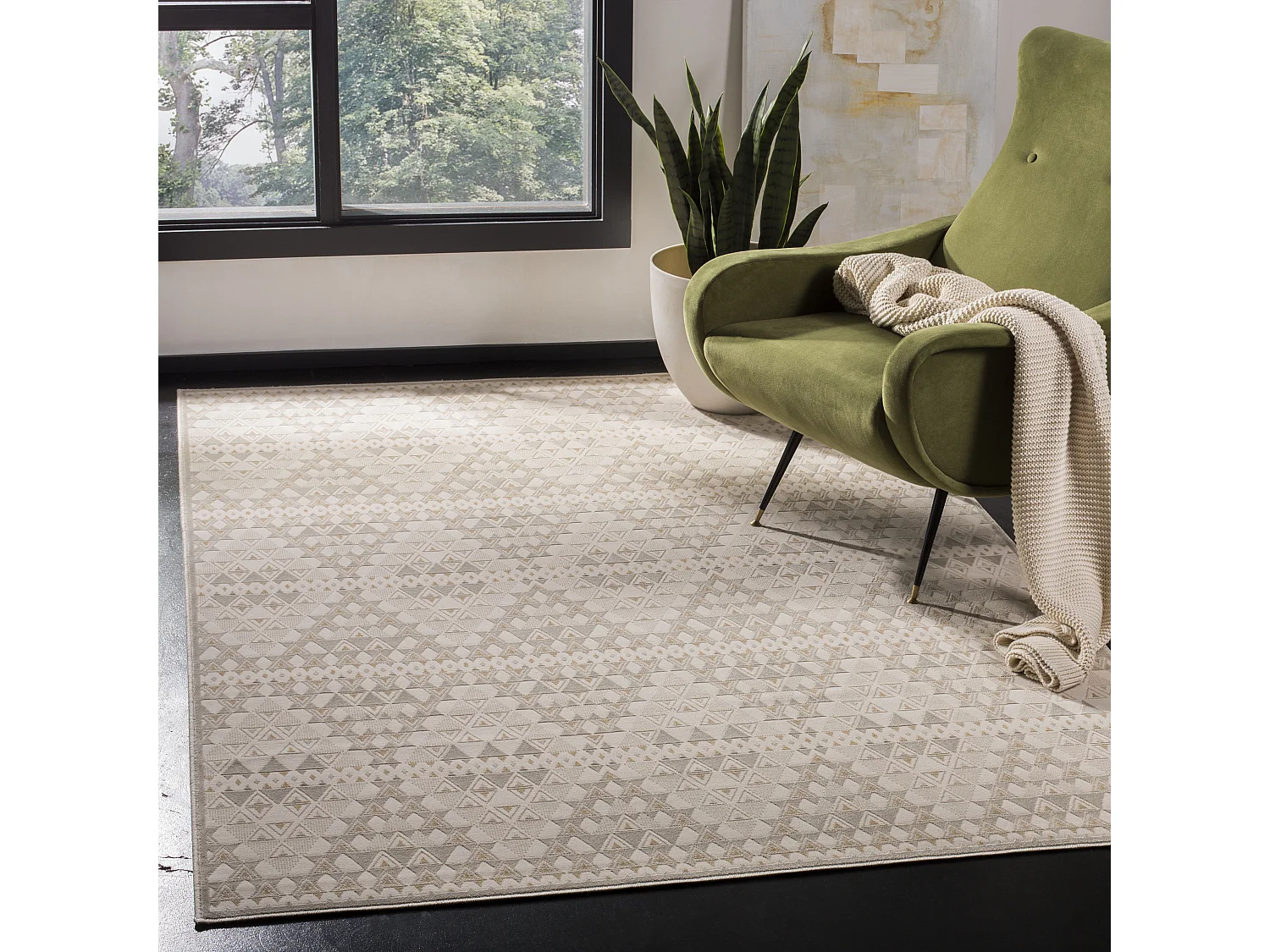 Tapis Neutre/Neutre 122 X 170 cm - Charlize