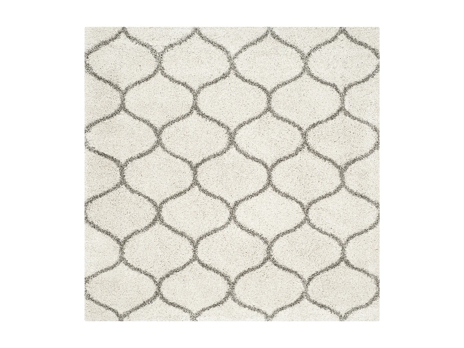 Tapis Neutre/Gris 213 X 213 cm - Zoey