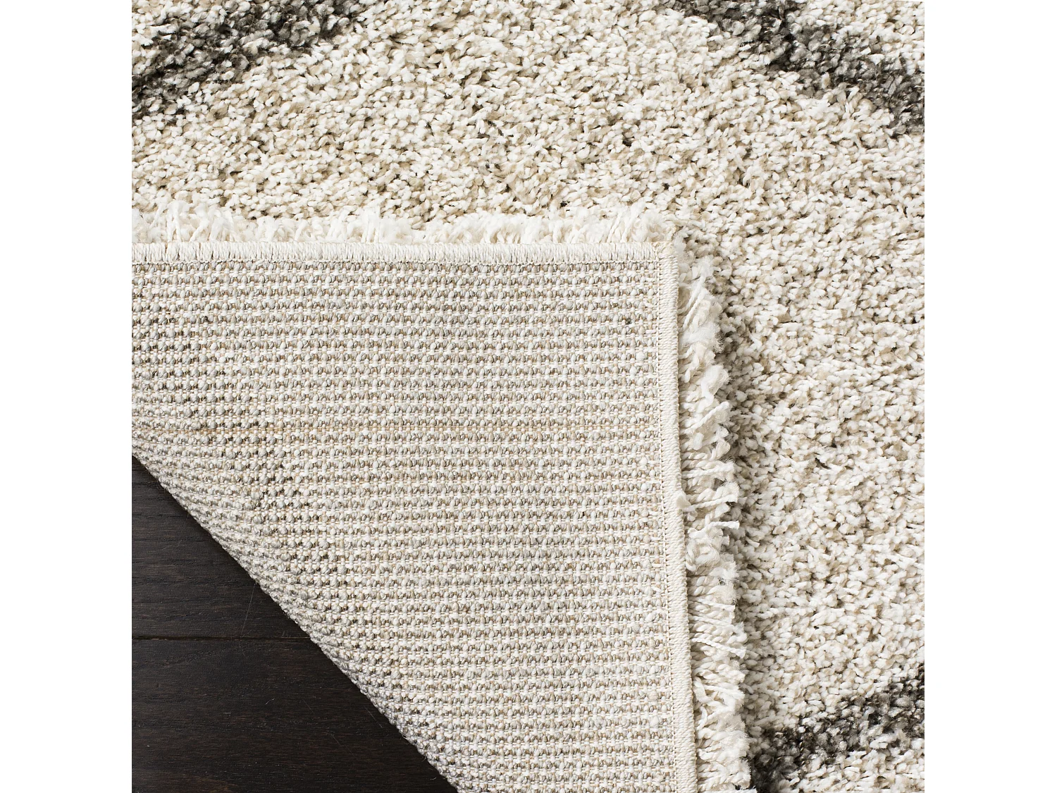 Tapis Neutre/Gris 213 X 213 cm - Zoey
