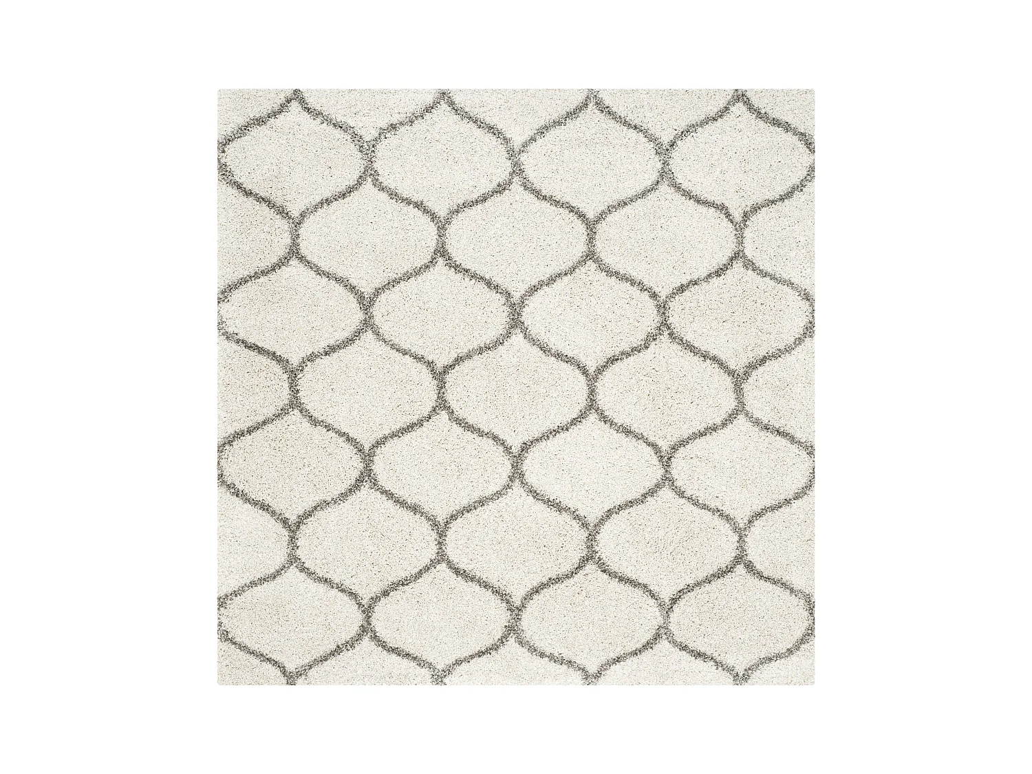 Tapis Neutre/Gris 213 X 213 cm - Zoey