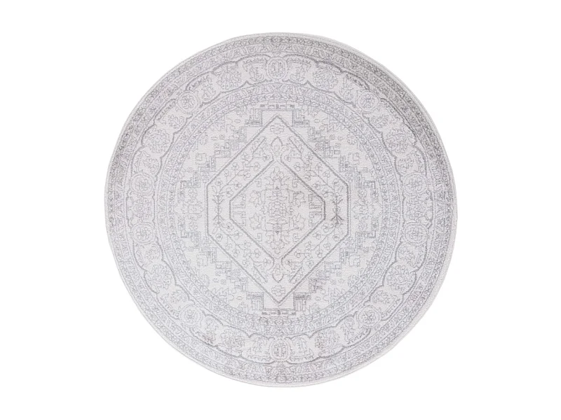 Tapis Ivoire/Argent 122 X 122 cm - Arianwen