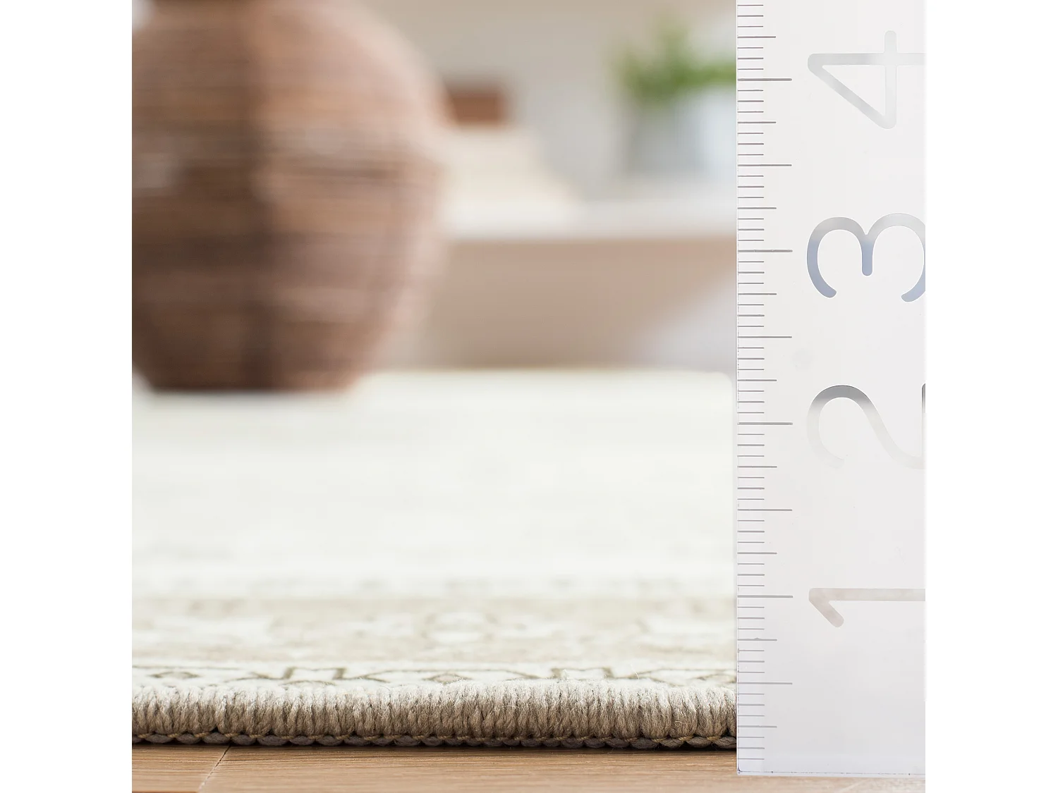 Tapis Sage/Ivoire 76 X 122 cm - Kushim