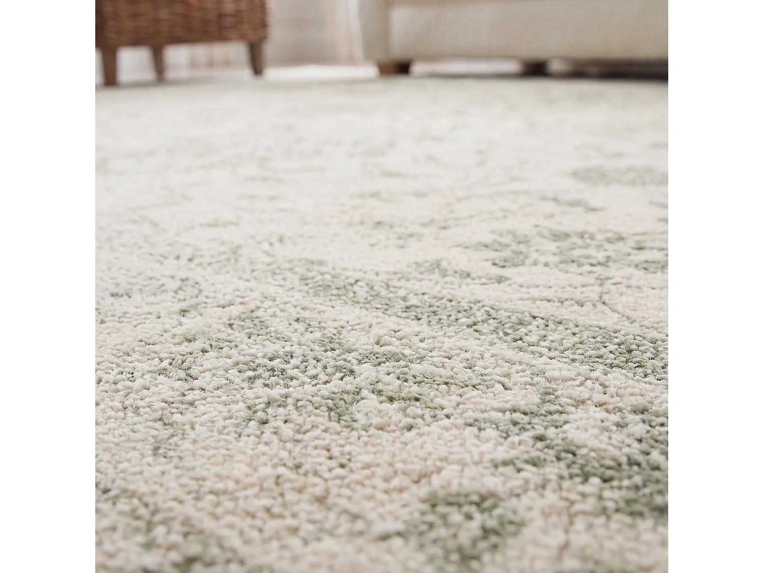 Tapis Ivoire/Sauge 235 x 305 cm - Lucinda