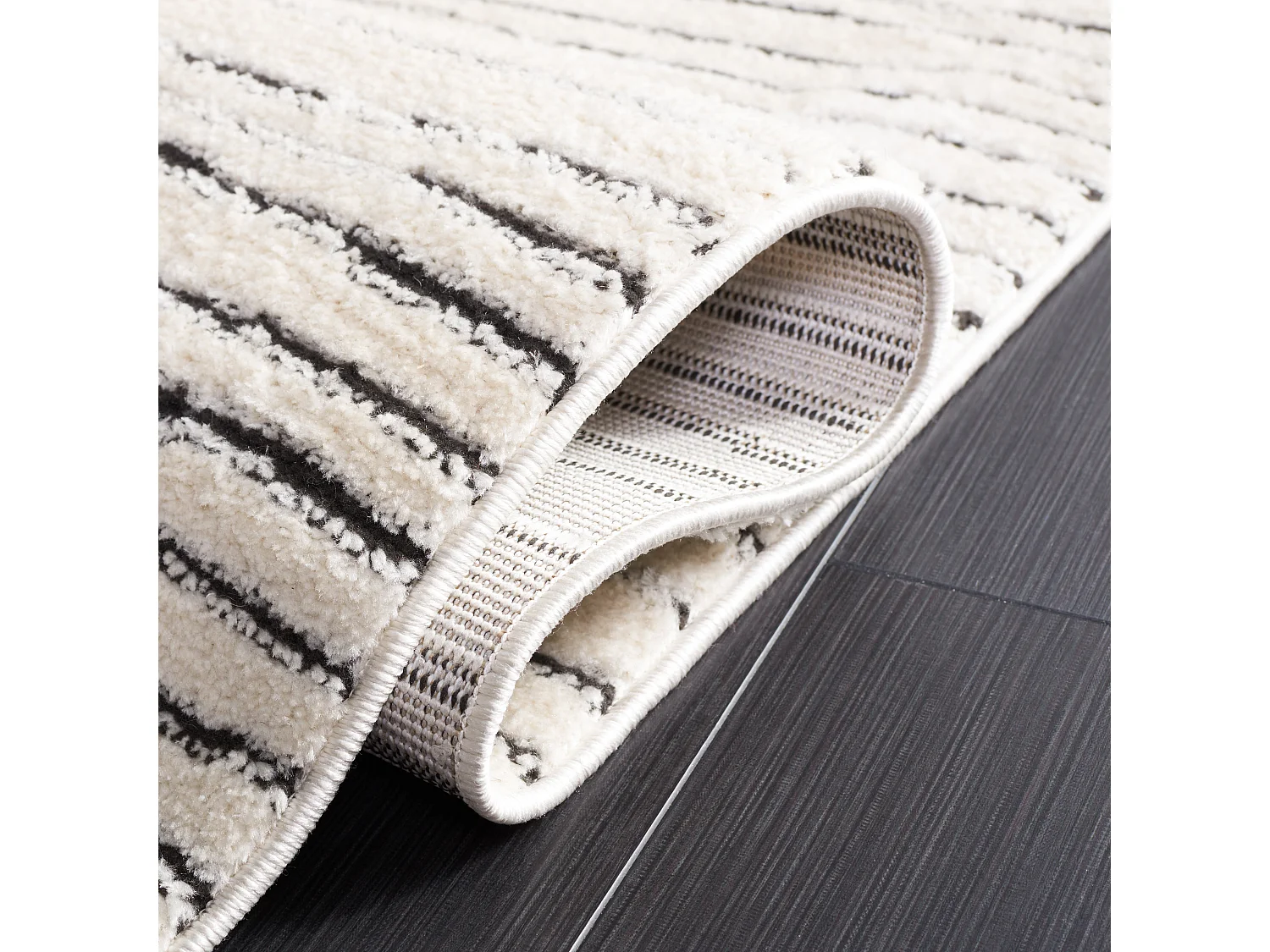 Tapis Ivoire/Noir 160 X 229 cm - Aven