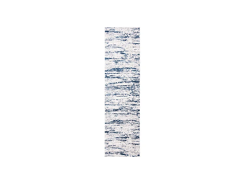 Tapis Gris/Marine 66 X 183 cm - Gabriel