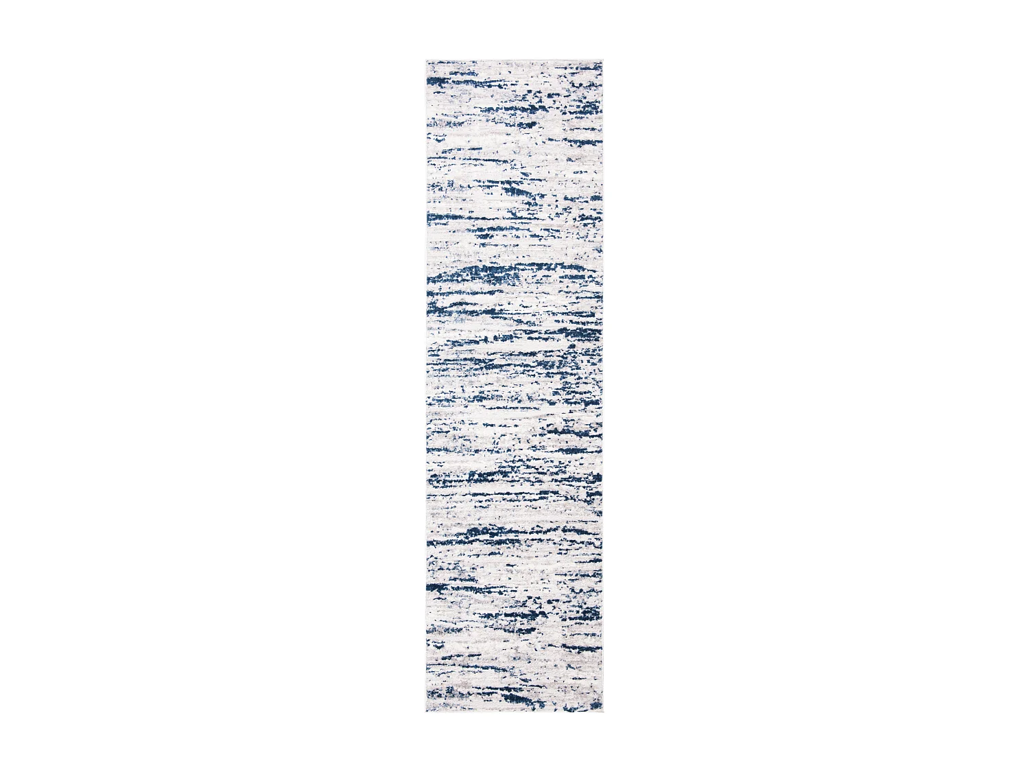 Tapis Gris/Marine 66 X 183 cm - Gabriel