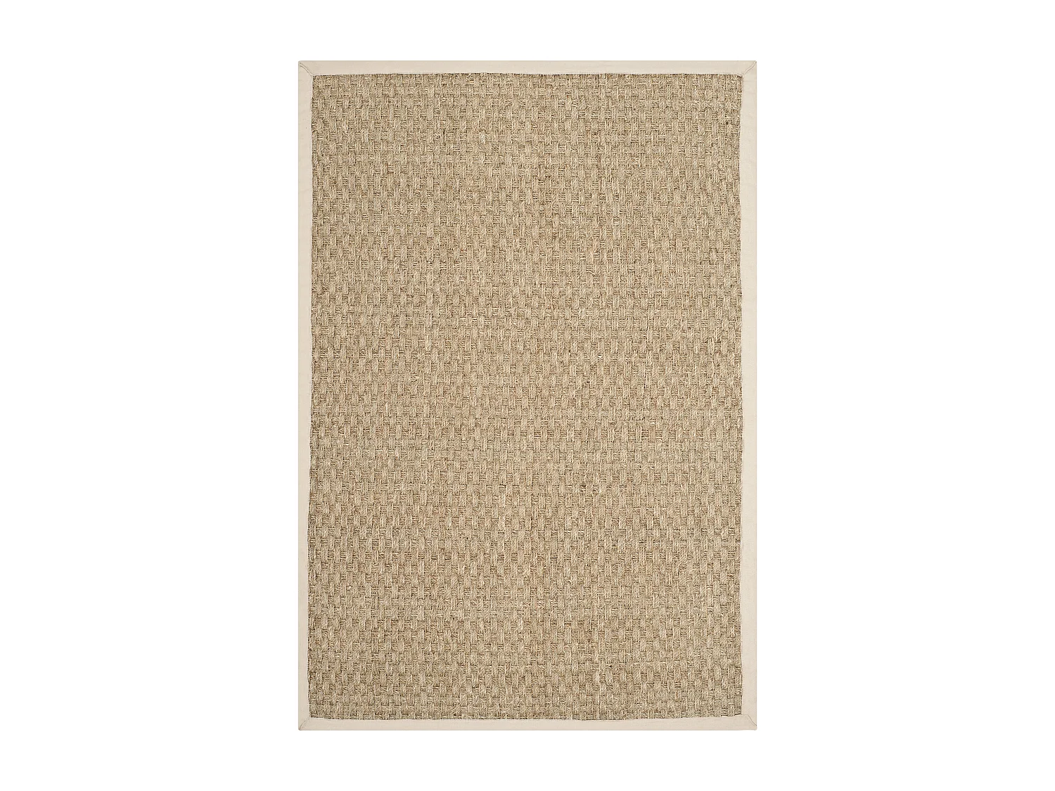 Tapis Naturel/Ivoire 91 X 152 cm - Roselyn
