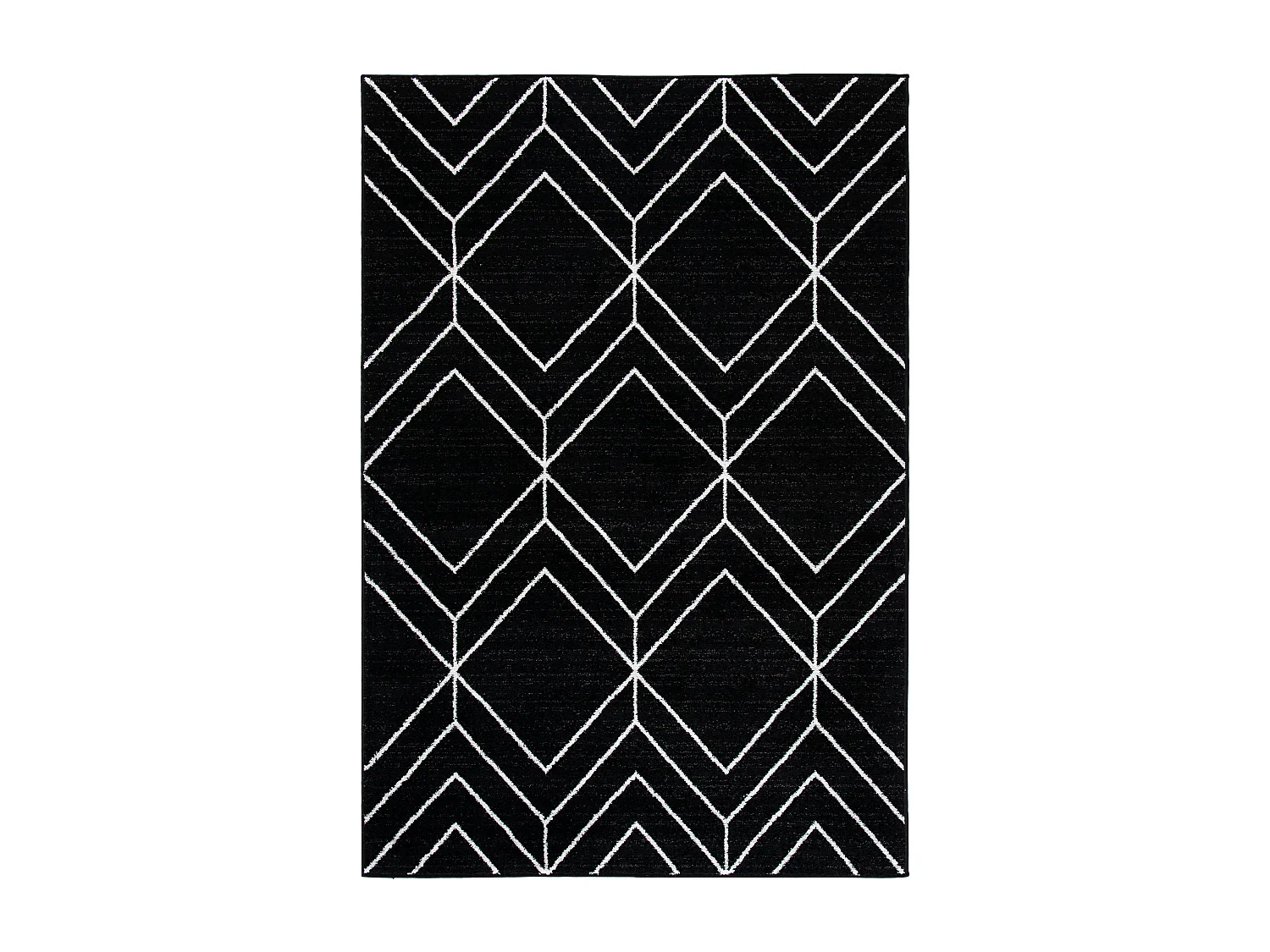 Tapis Noir/Neutre 122 X 183 cm - Mia