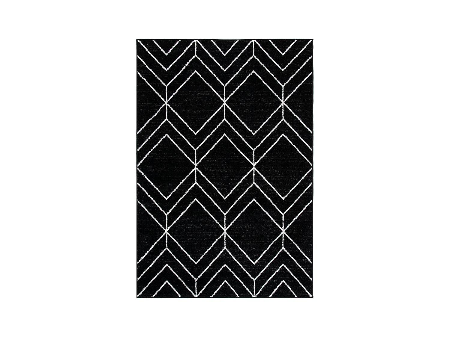 Tapis Noir/Neutre 122 X 183 cm - Mia