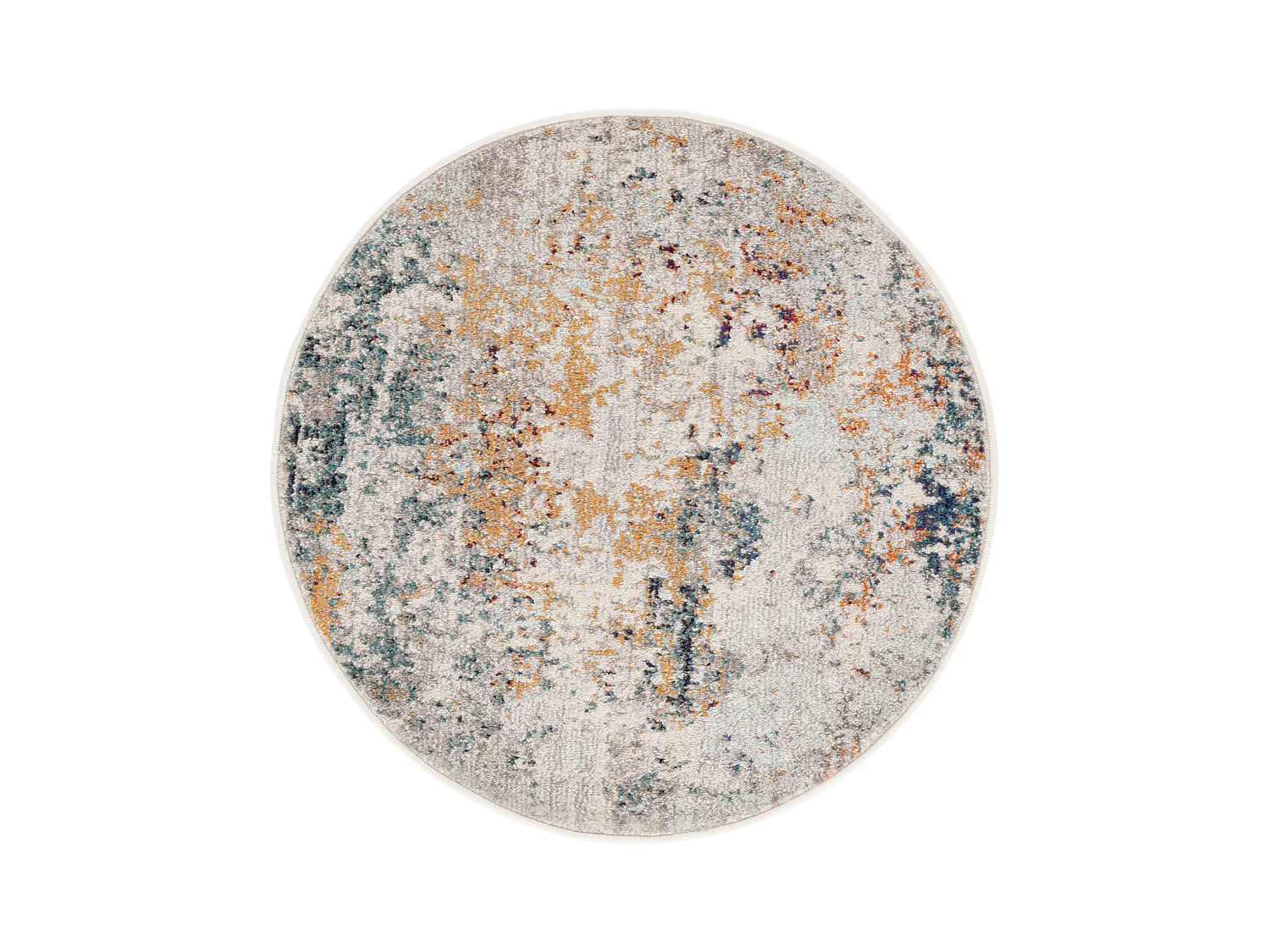 Tapis Gris/Beige 122 X 122 cm - Mateo