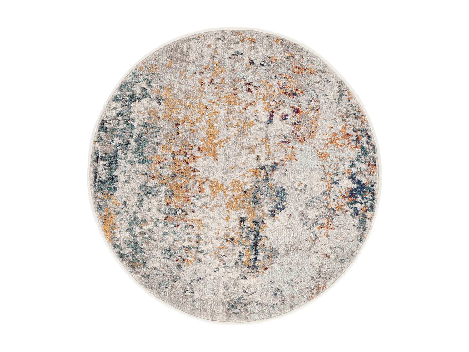 Tapis Gris/Beige 122 X 122 cm - Mateo